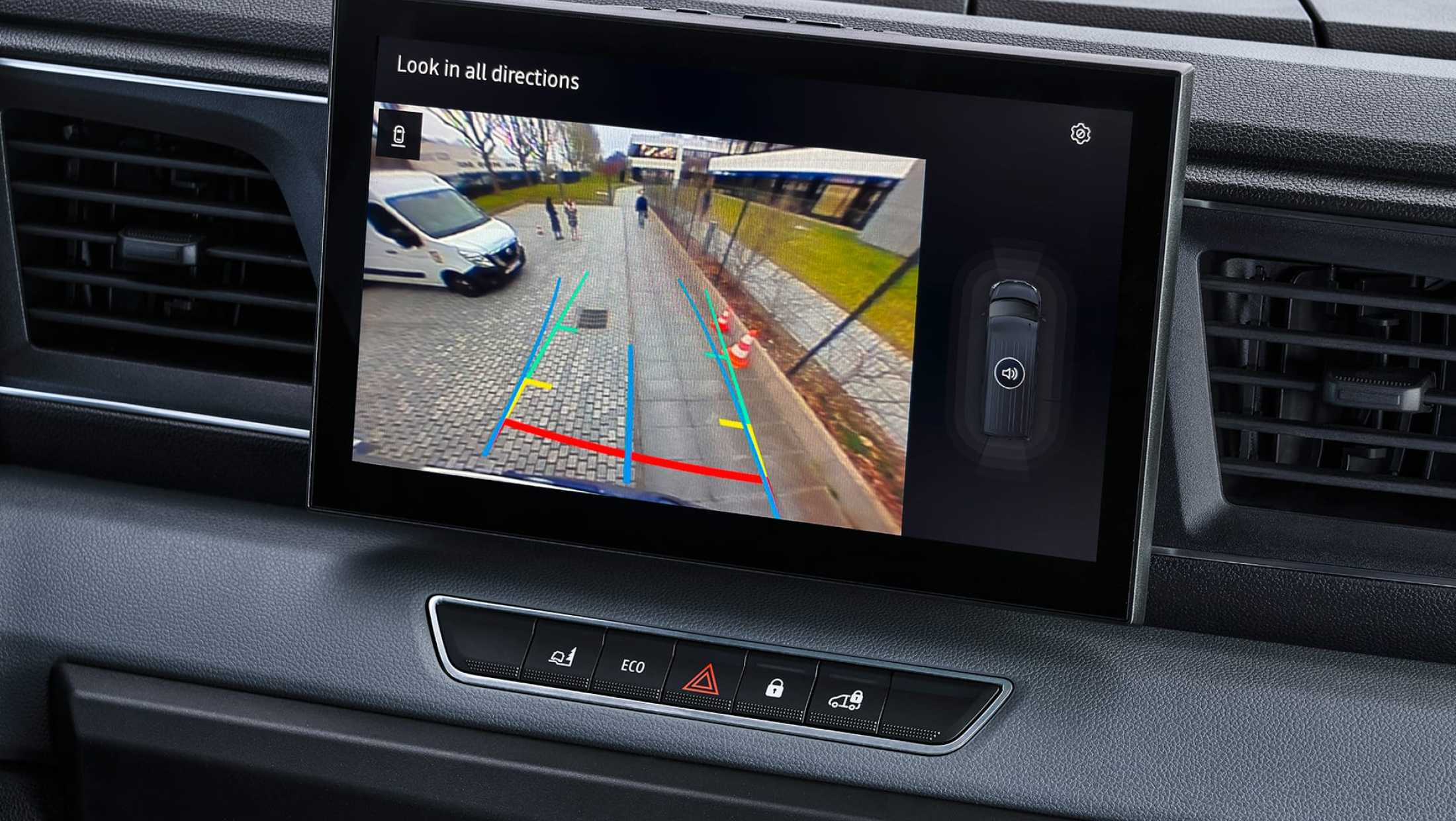 ABD Nissan - Nieuwe Interstar - achteruitrijcamera