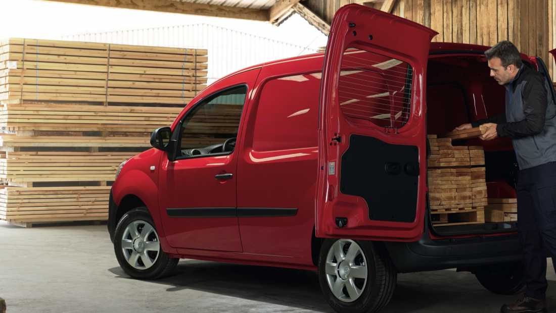Nissan NV250 laadruimte