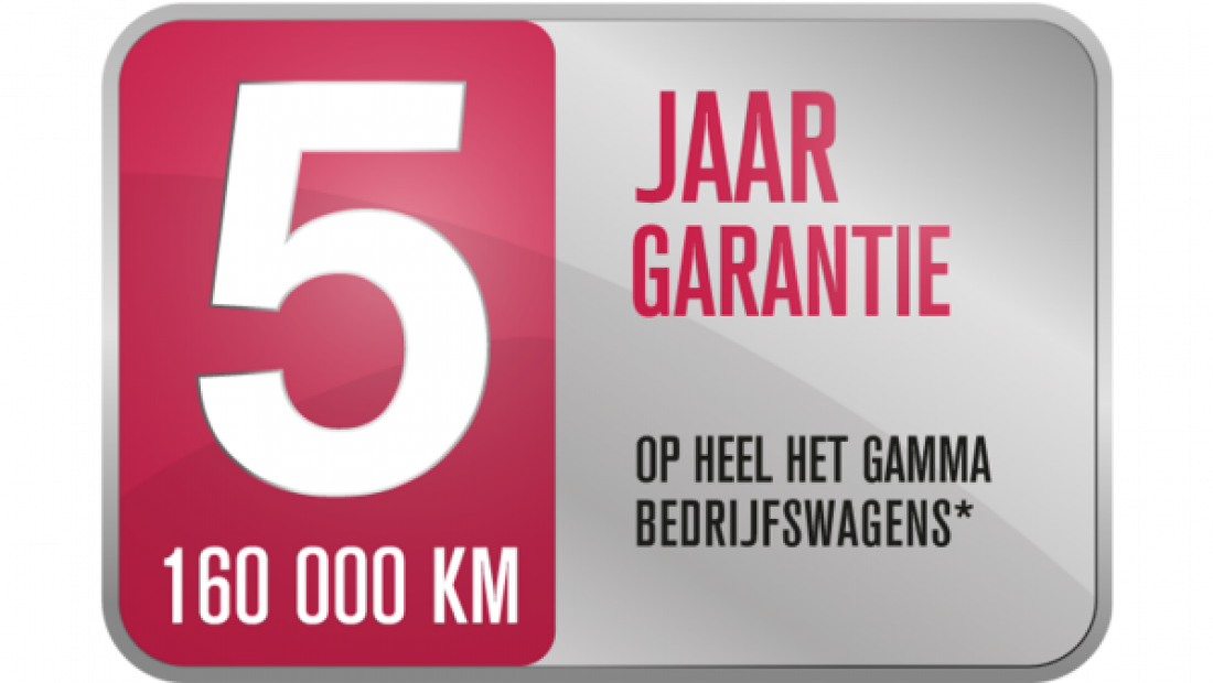 ABD Nissan - 5 jaar garantie op bedrijfswagens