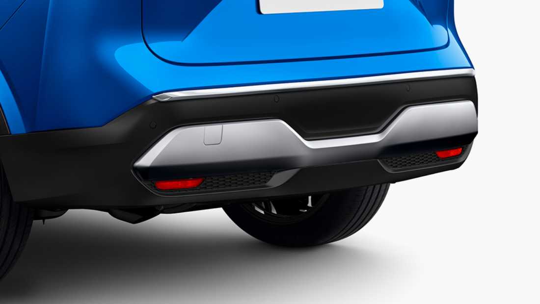 Sierlijst achterkant nieuwe Nissan Qashqai