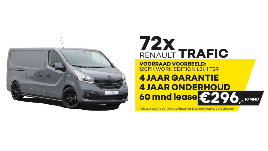 ABD Nissan - Bedrijfswagenactie - Trafic