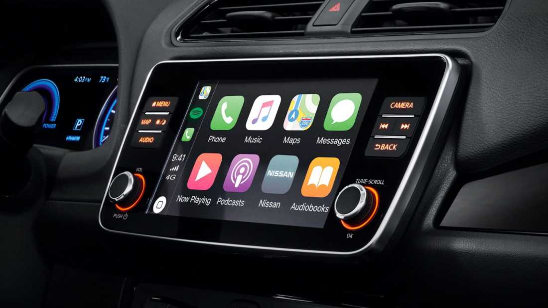 ABD Nissan - Leaf - 2023 - Android auto apple carplay