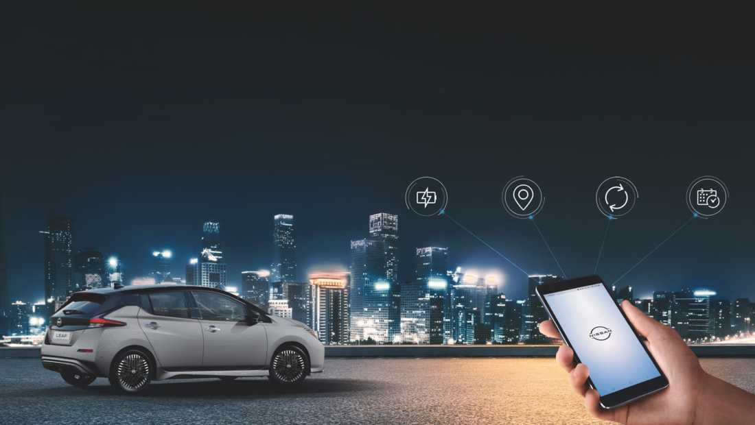 ABD Nissan - Leaf - 2023 - NissanConnect smartphone-app